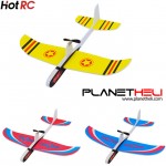 Hotrc Hand Throwing Airplane Free-flying Fix Wing Foam Capacitor Electric Glider DIY Plane Model Educational Toy